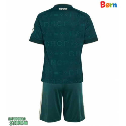 Real Madrid Replika Babytøj Udebanesæt Børn 2026-27 Kortærmet (+ Korte bukser)
